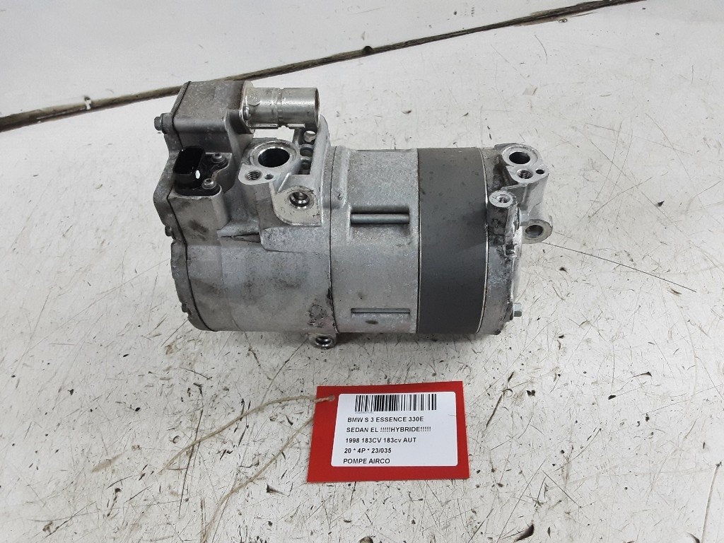COMPRESSEUR CLIMATISATION BMW 3 serie (G20) (6452949610901), Mevr. I. Hauben, Utilisé, BMW, Rue de l'Espoir 34 34
4030  GRIVEGNÉE, BE