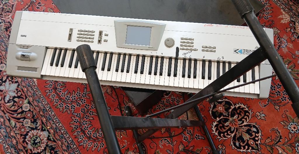 Synthetiseur Korg Trinity pro, Musique & Instruments, Enlèvement, Utilisé, Korg, Avec pied
