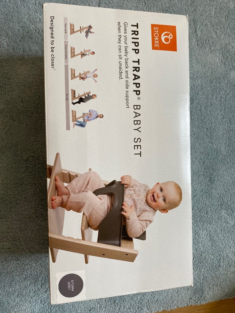 Stokke baby set, Ophalen of Verzenden, Zo goed als nieuw, Meegroeistoel, Stoelverkleiner
