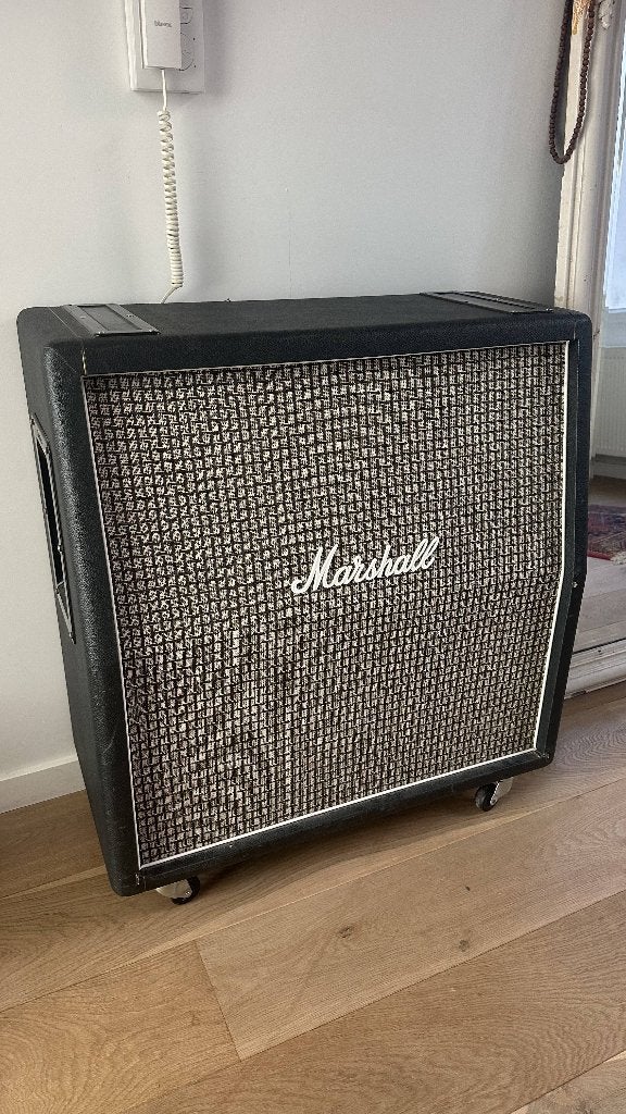 Armoire Marshall 1960AX avec Greenbacks, Enlèvement, Utilisé, Guitare, 50 à 100 watts