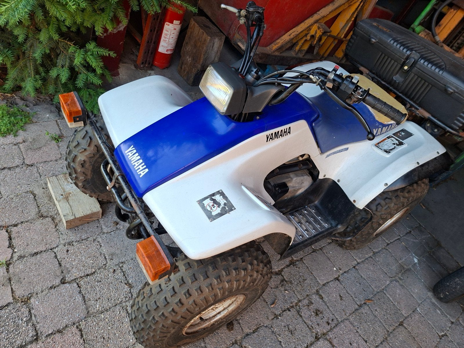 Yamaha Breeze quad, Motoren, 1 cilinder, 125 cc