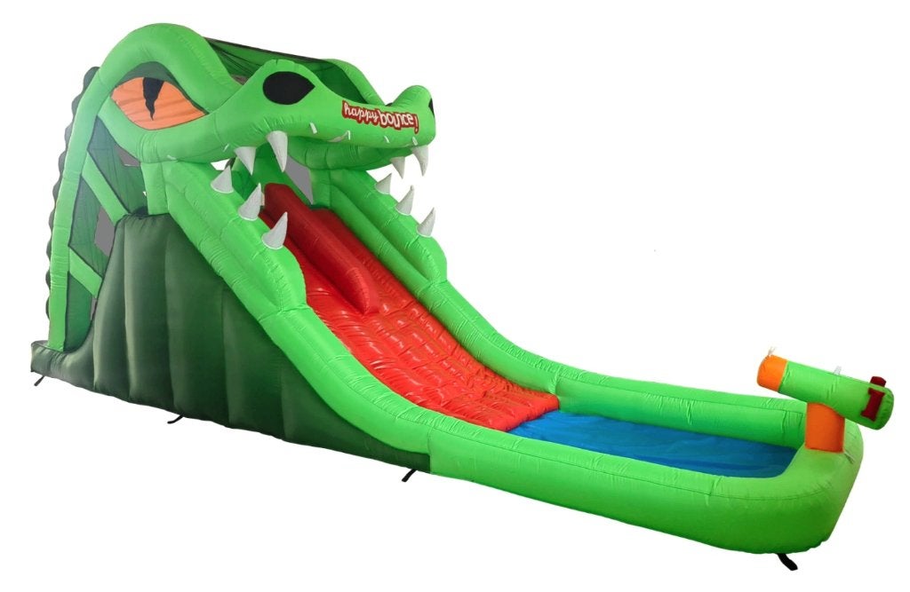 Waterslide HappyBounce springkussen Croco SK11 Avyna, Ophalen of Verzenden, Nieuw