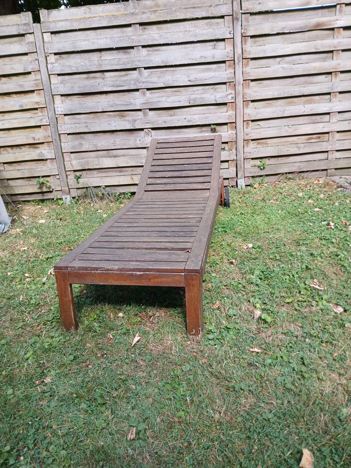 houten tuinbed, Ophalen, Gebruikt, Hout, Verstelbaar