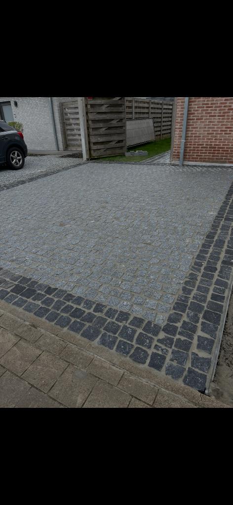 Portugese graniet mozaïek, Ophalen, Graniet, Overige typen, Nieuw