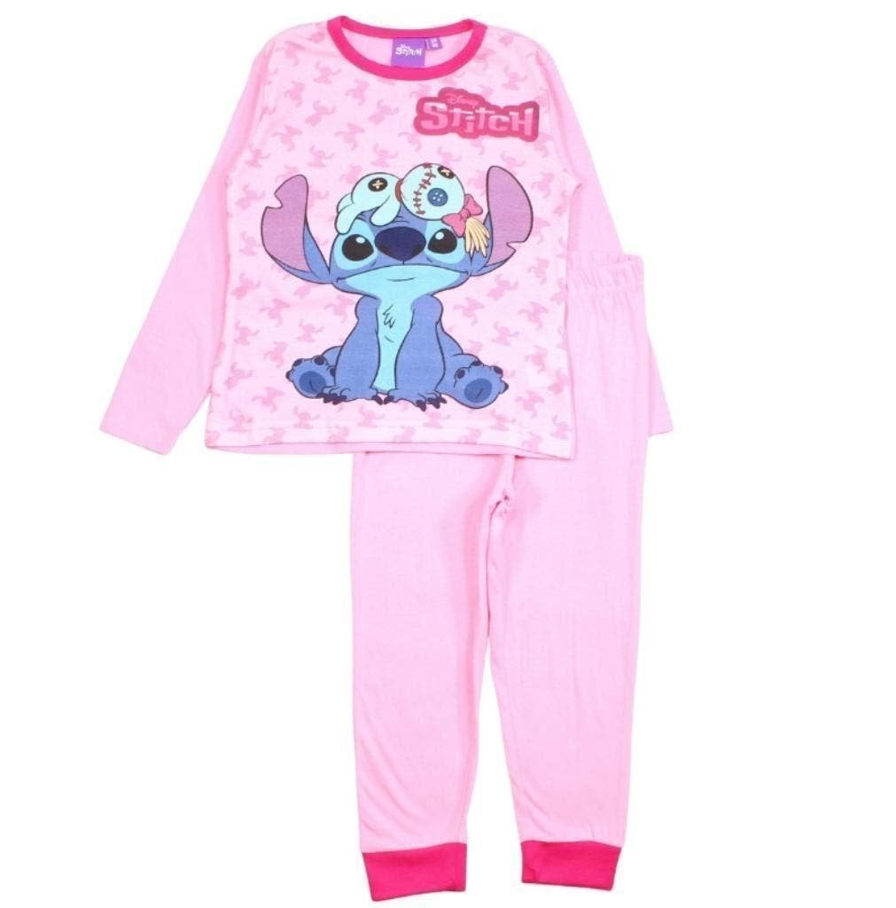 Stitch Pyjama LR - Disney - Maat 98 - 104 - 110 - Katoen, Kinderen en Baby's, Nacht- of Onderkleding, Stitch, Meisje, Nieuw