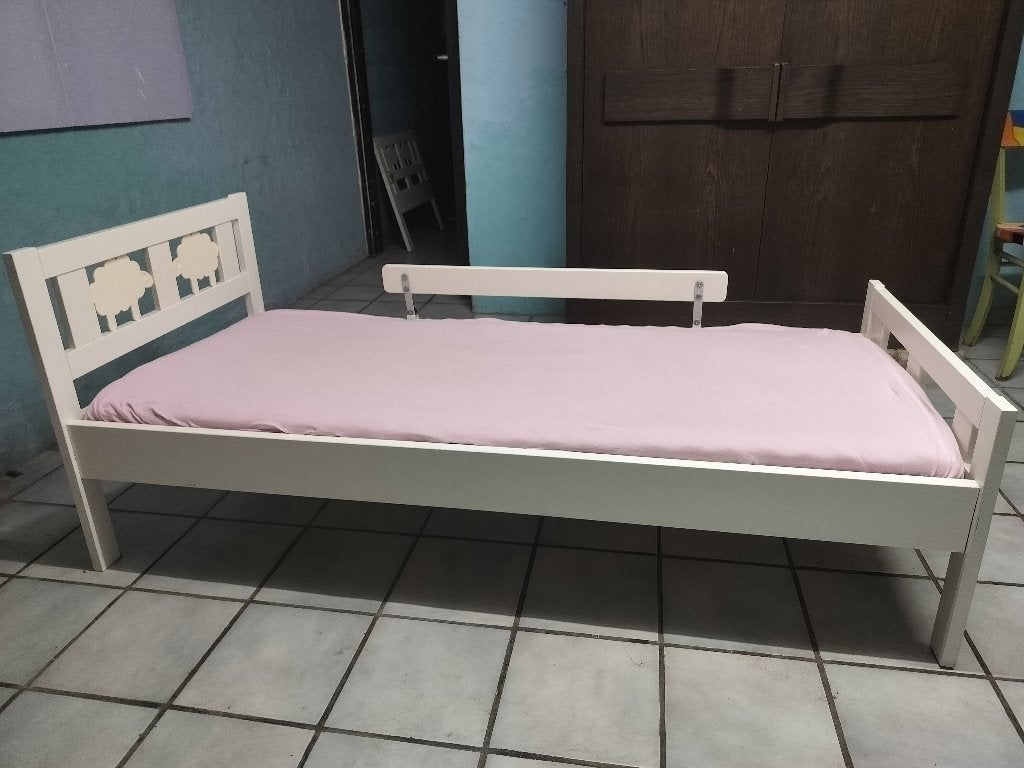 Kritter Ikea kinderbed 70x160cm (incl. lattenbodem/matras), Gebruikt, 70 tot 85 cm, 140 tot 160 cm, Ophalen