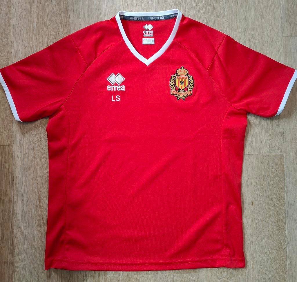 2 shirts KV Mechelen, Sport en Fitness, Maat XS of kleiner, Ophalen of Verzenden, Gebruikt, Shirt