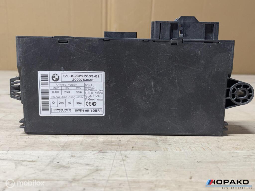 CAS module BMW 1/3 serie e9x e8x | 6135922705301, Gebruikt, Einsteinlaan 5 rijswijk, Bmw, Ophalen of Verzenden