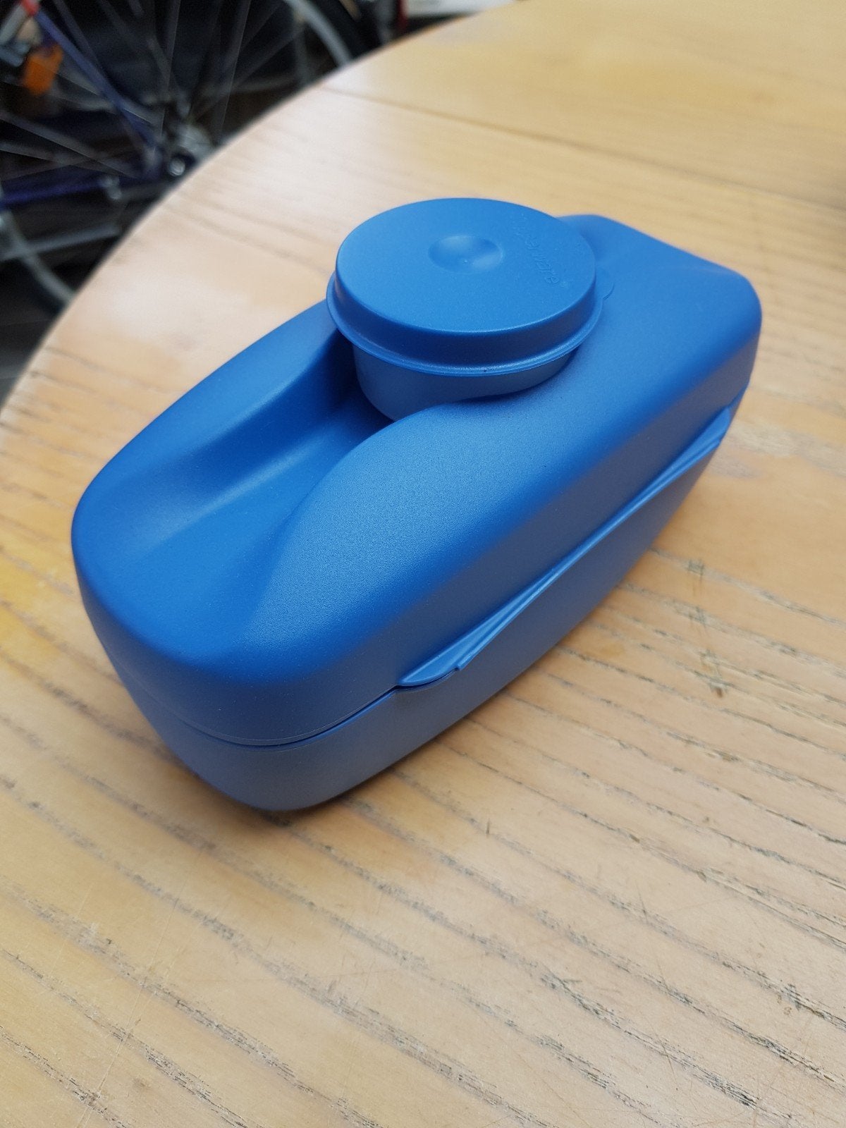 Tupbuddy  - Tupperware, Ophalen of Verzenden, Nieuw, Blauw, Bus of Trommel