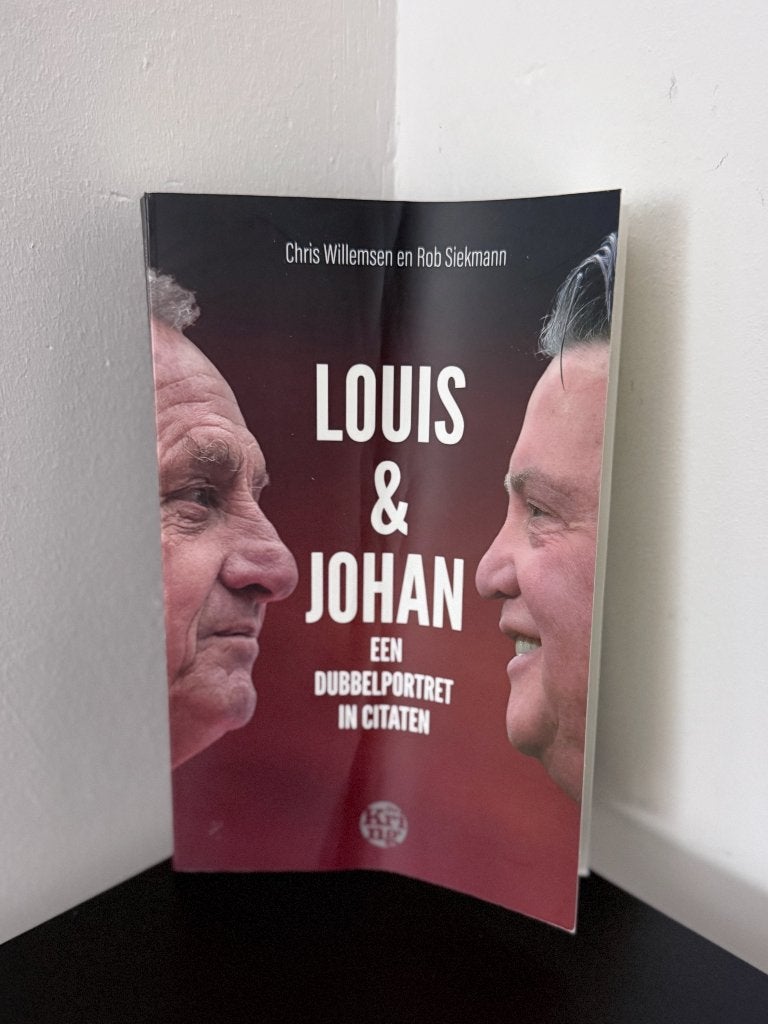 Dubbelportret in citaten | Van Gaal & Cruijff | Voetbalboek, Livres, Envoi, Utilisé, Sport de ballon