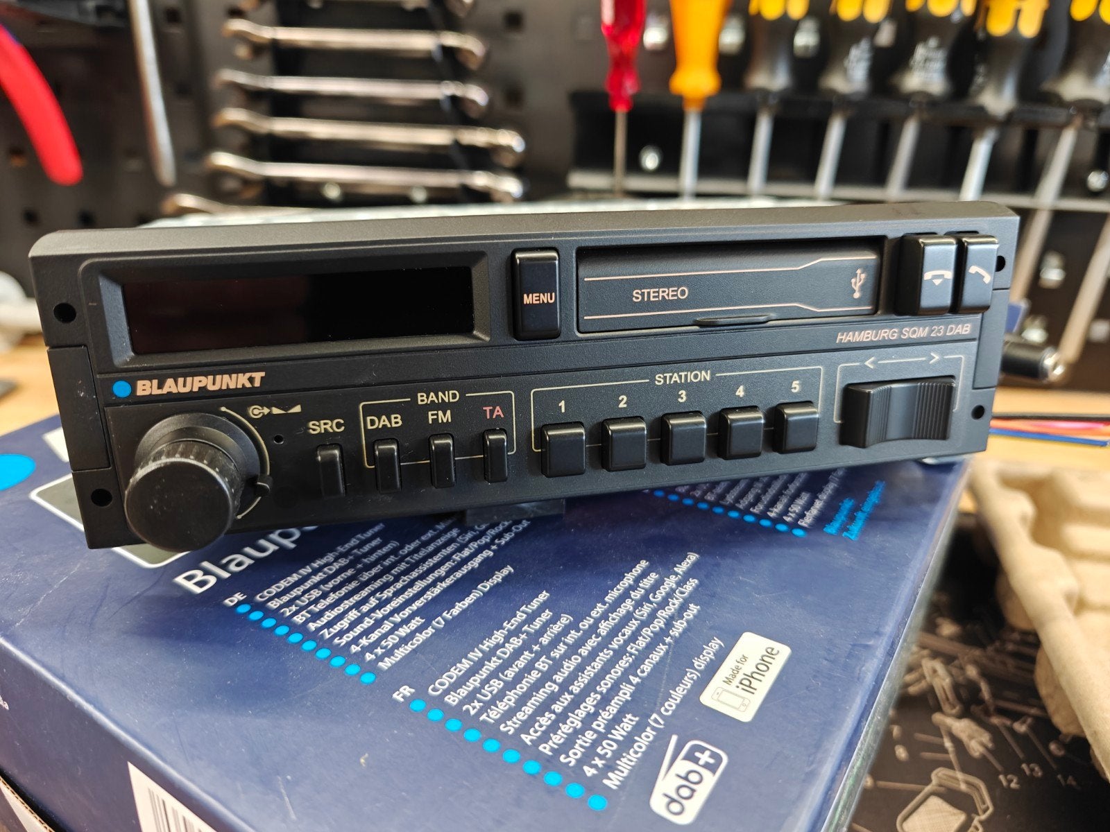 Blaupunkt Hamburg autoradio, Auto diversen, Ophalen