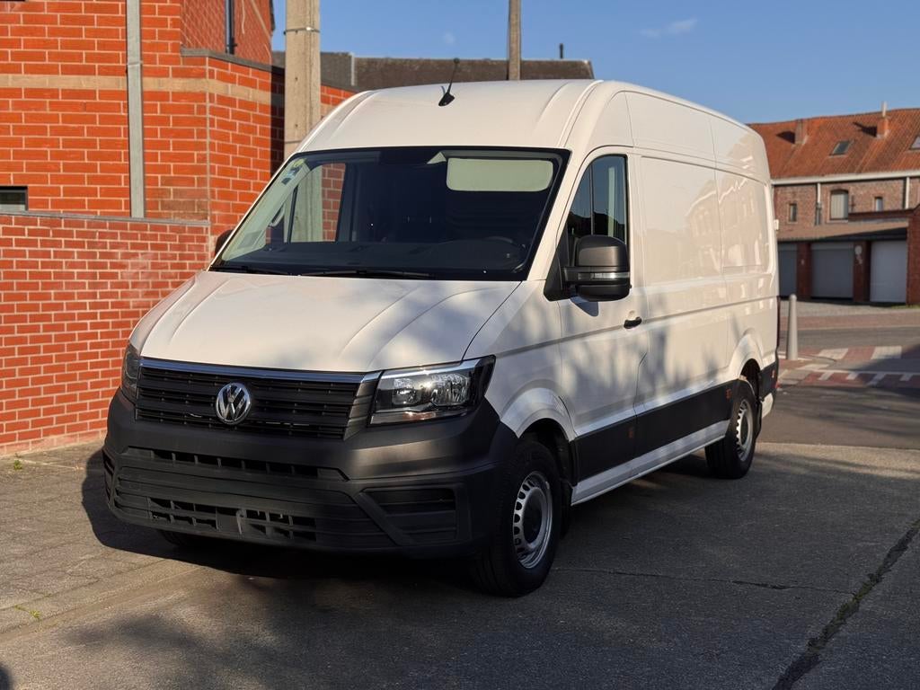 VW Crafter 140ch 2021 gps, achteruitkijkcamera,..., Auto's, Voorwielaandrijving, Stof, 4 cilinders, Volkswagen
