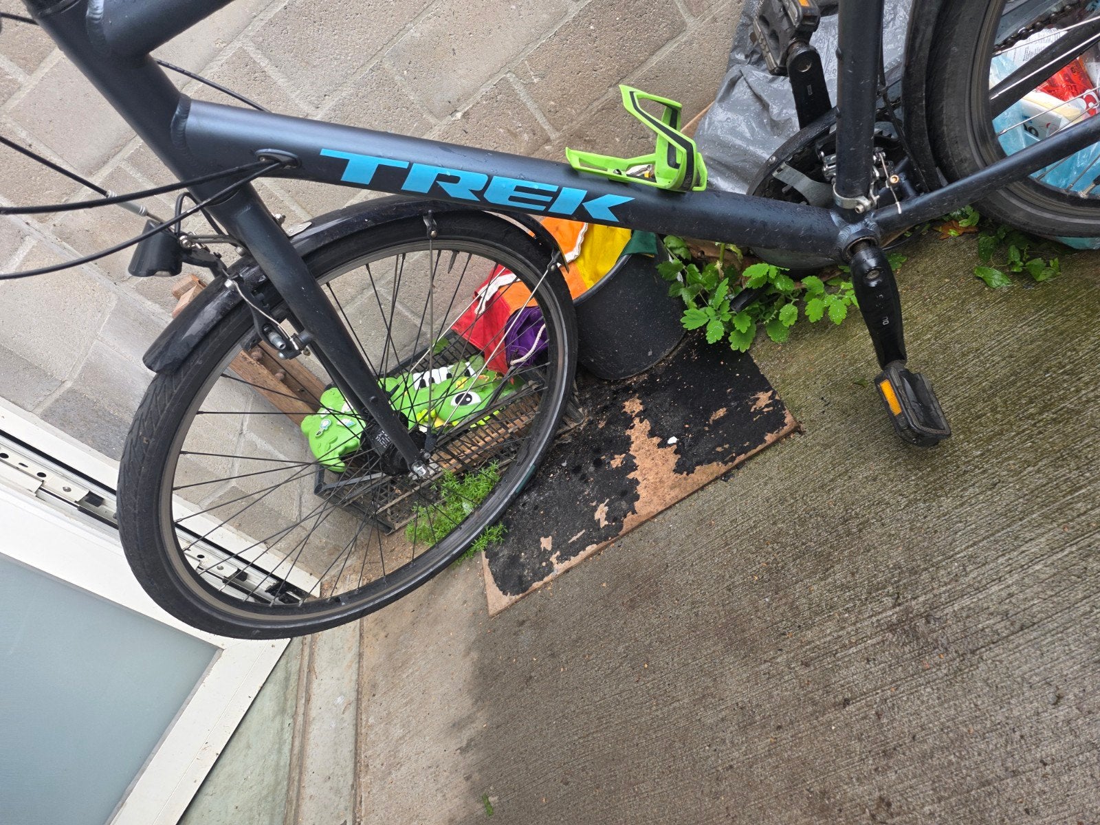trek herenfiets, Fietsen en Brommers, Gebruikt, Opvouwbaar, 61 cm of meer, Ophalen of Verzenden