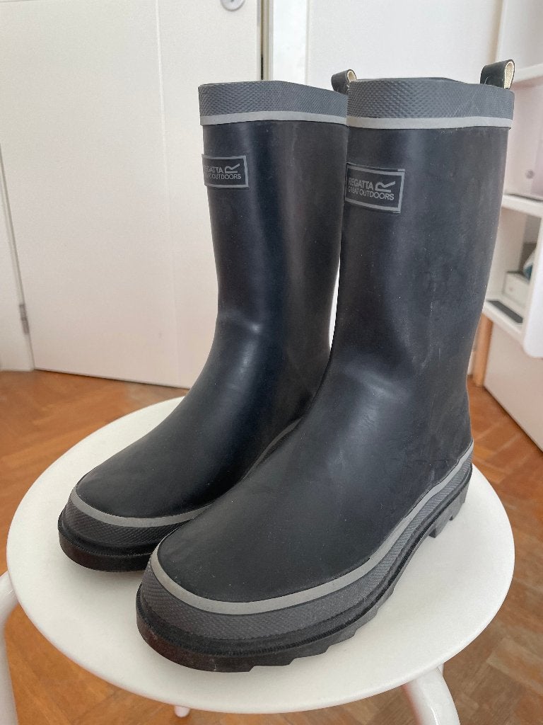 Bottes de pluie Regatta enfant pointure 34, Regatta Outdoor, Comme neuf, Enlèvement, Bottes