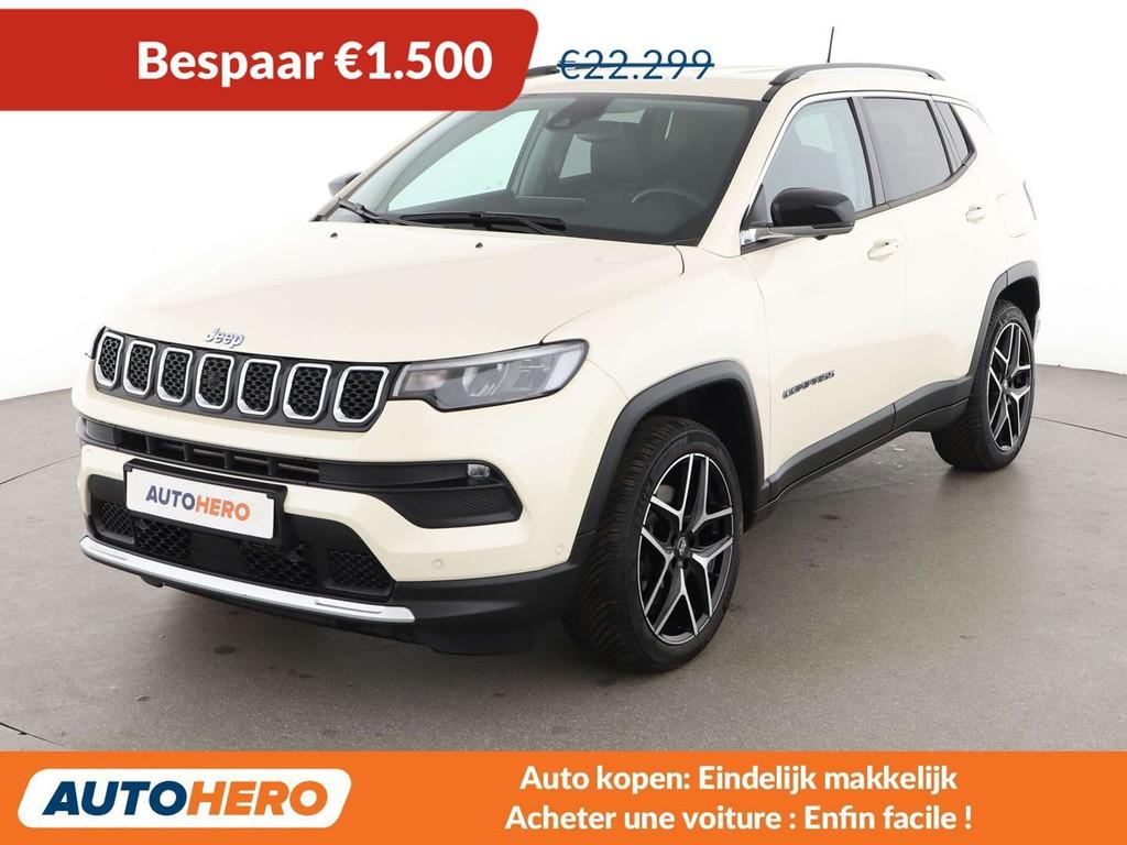 Jeep Compass 1.3 T4 4xe Plug-in Hybrid 80th Anniversary, Automaat, 1935 kg, Beige, 44 g/km