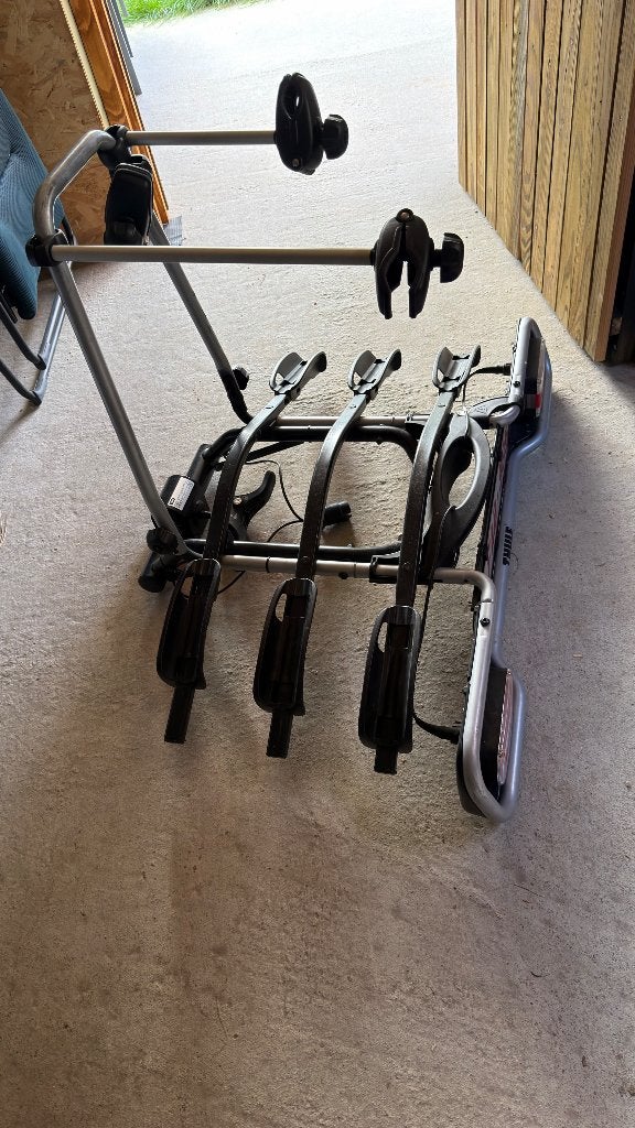Porte vélo 3 vélos, Autos : Divers, Support d'attelage, 3 vélos ou plus, Pneus larges, Comme neuf