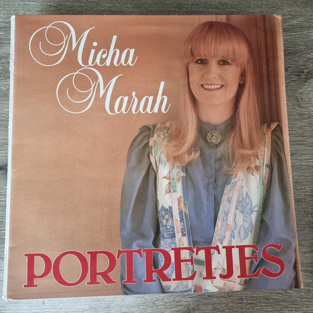 LP Micha Marah - Portretjes, Cd's en Dvd's, LP, Gebruikt, Ophalen of Verzenden, Gatefold hoes