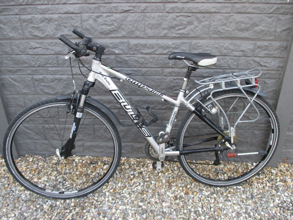 Herenfiets Bulls Hybride/Cross, Fietsen en Brommers, Gebruikt, Vering, Meer dan 20 versnellingen, Schijfrem