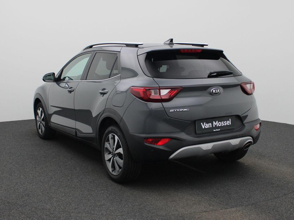 Kia Stonic 1.0 T 100 Pulse, Autos, Argent ou Gris, Euro 6, Entreprise, Boîte manuelle