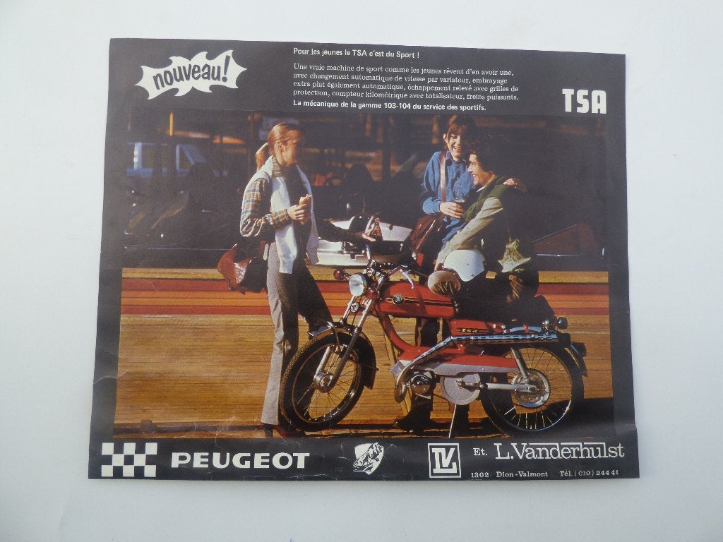 PEUGEOT TSA FLYER, Fietsen en Brommers, Ophalen of Verzenden, Gebruikt