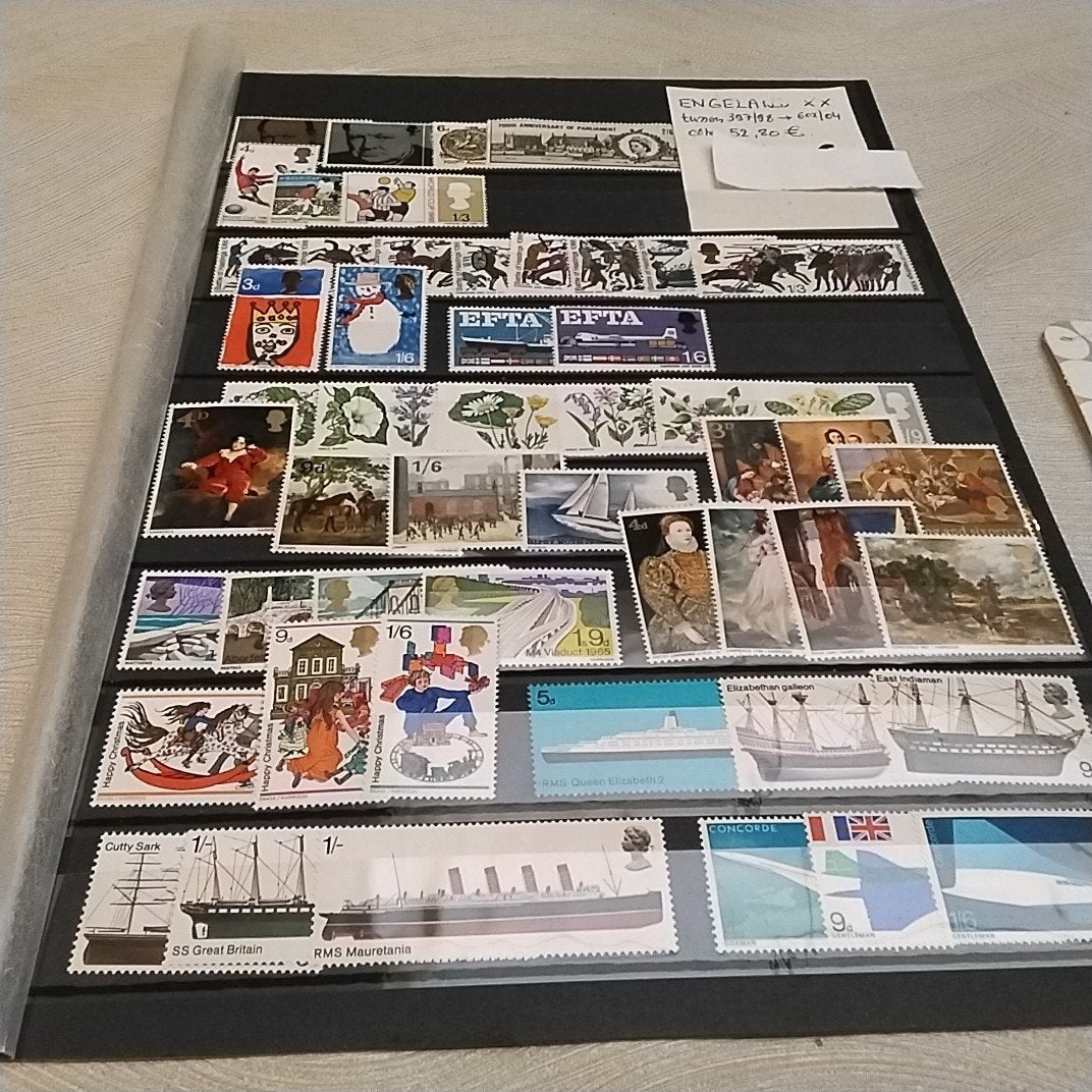 BELGIE postfris tussen 397/604 met cote 52,80 €, Ophalen of Verzenden