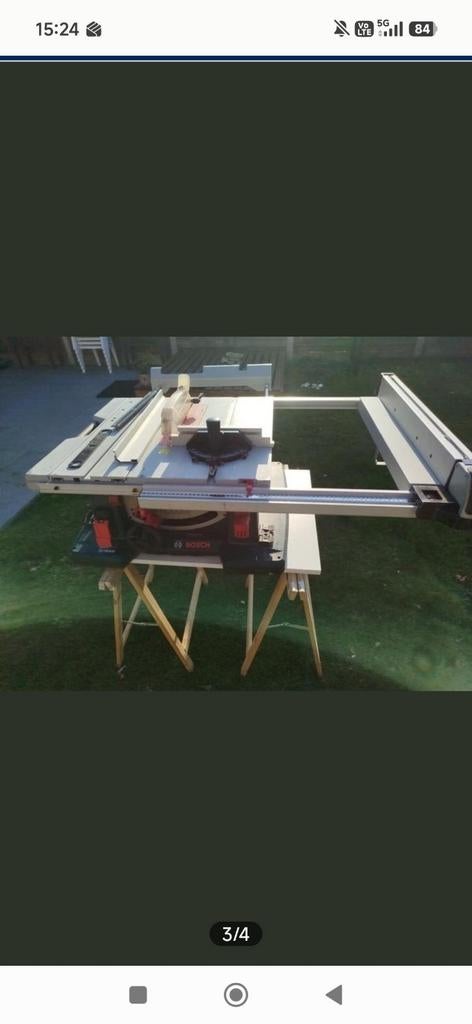 Bosch Pro , tafelzaag, zaagmachine. GTS 10 XC, Enlèvement
