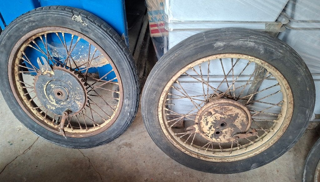 19" Ancestor motorwielen, Motoren, Motoren | Oldtimers, Gebruikt