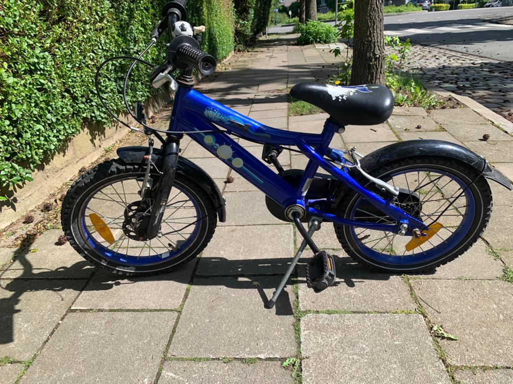 Velo enfant 14 pouces, Fietsen en Brommers, Fietsen | Jongens, Ophalen, Gebruikt, 14 inch of minder