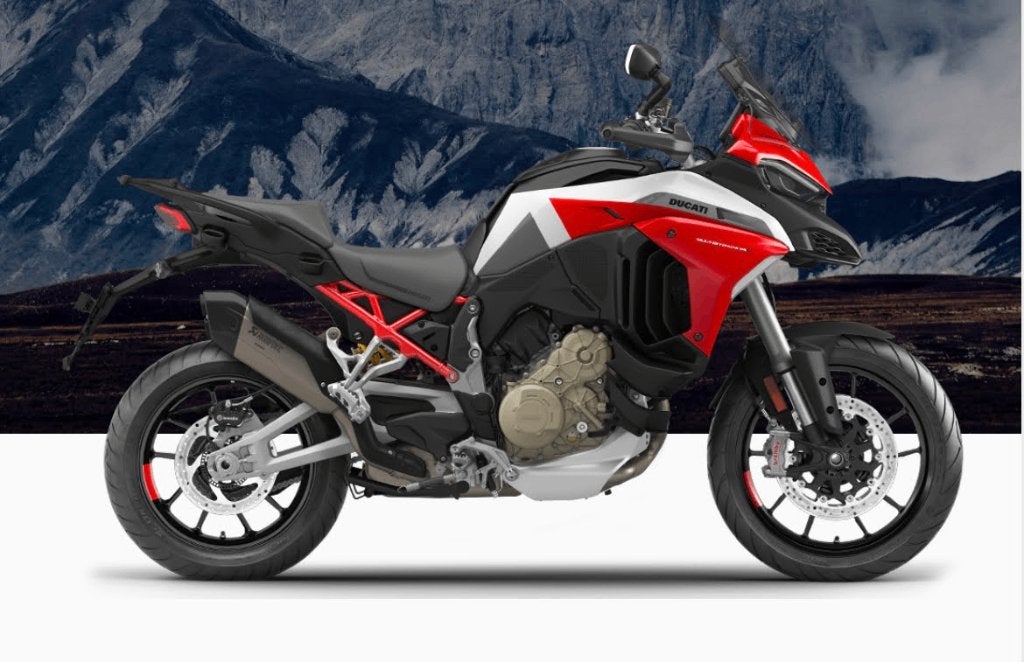 Multistrada V4S Radar, 1190 cm³, Permis Moto A, Tourisme, Occasion