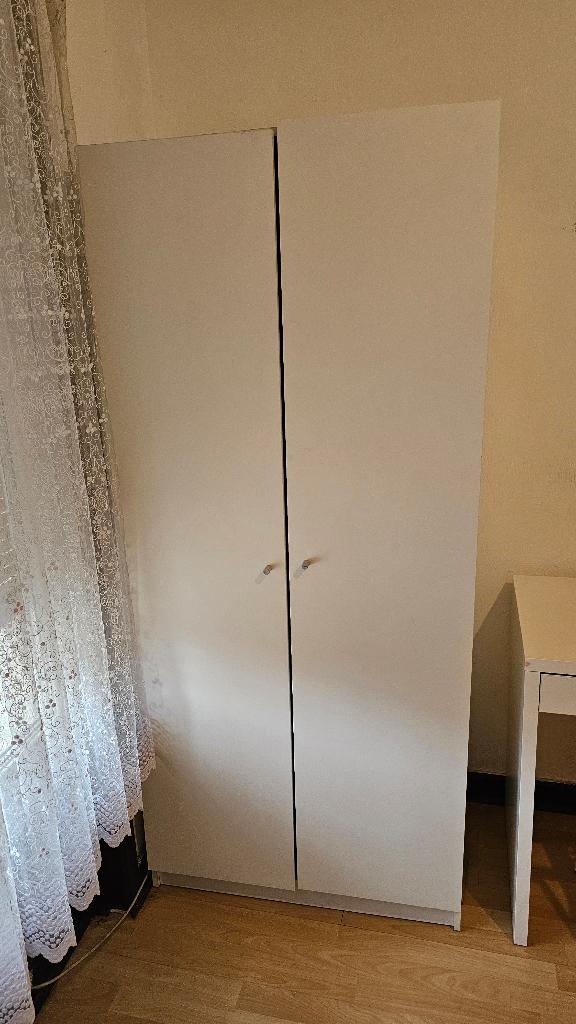 Armoire à 2 portes, Comme neuf, Enlèvement, 50 à 75 cm, Avec espace de penderie