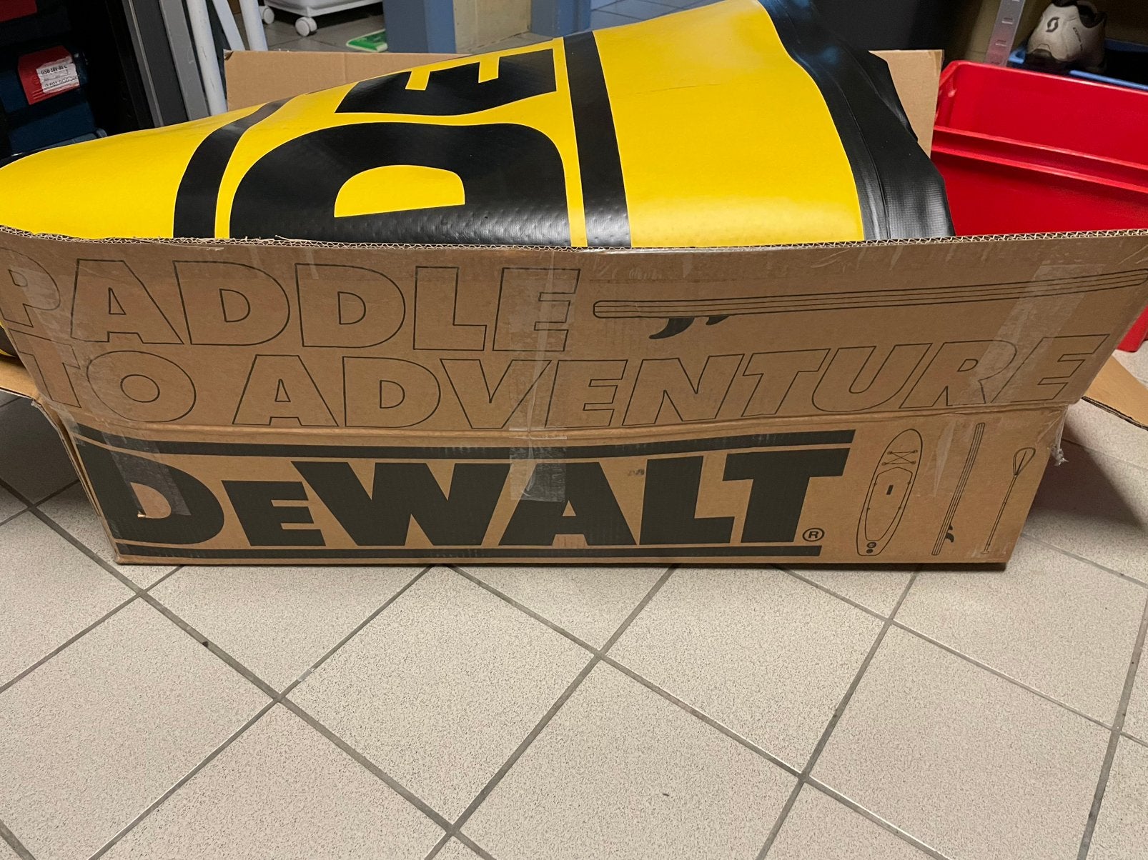 Sup board dewalt, 3m20, Ophalen of Verzenden, Zo goed als nieuw
