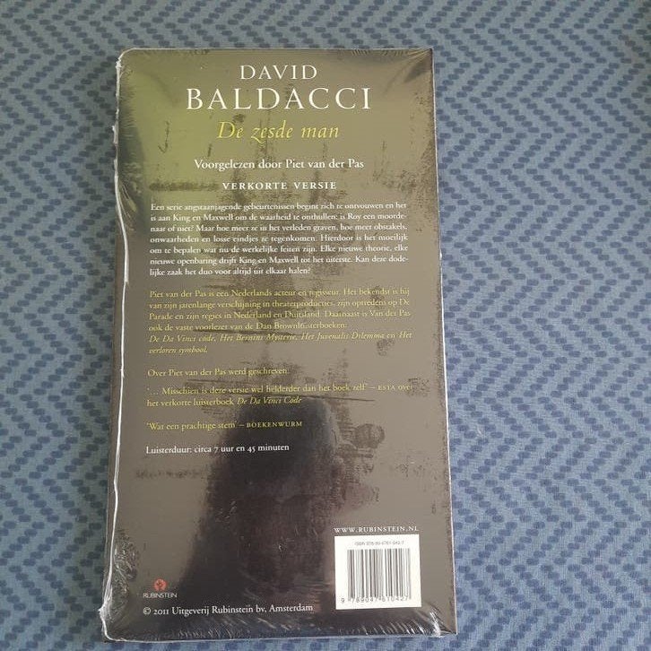 David Baldacci - Le Sixième Homme * LIVRE AUDIO + 6 CD *Scel, Livres, Neuf, David Baldacci, Enlèvement, Pays-Bas