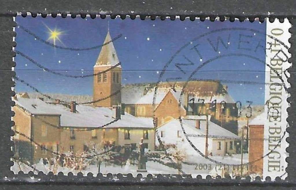 Belgique 2003 - Yvert 3213 /OBP 3224 - Noël (ST), Timbres & Monnaies, Envoi, Affranchi, Oblitéré, Noël