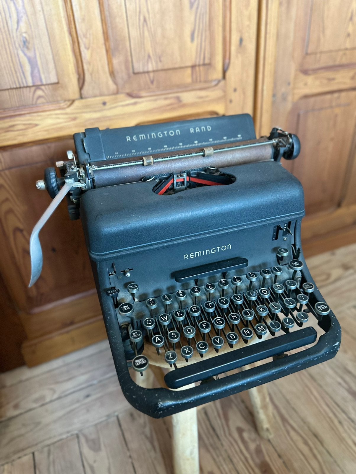 Machine à écrire Remington, Enlèvement, Utilisé