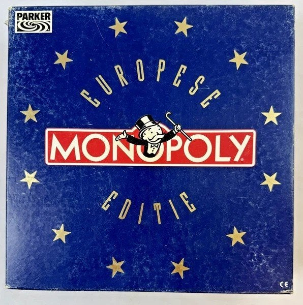 Jeu de plateau Parker Monopoly Europe Edition 1991 ECU compl, Hobby & Loisirs créatifs, 1 ou 2 joueurs, Envoi, Comme neuf, Parker