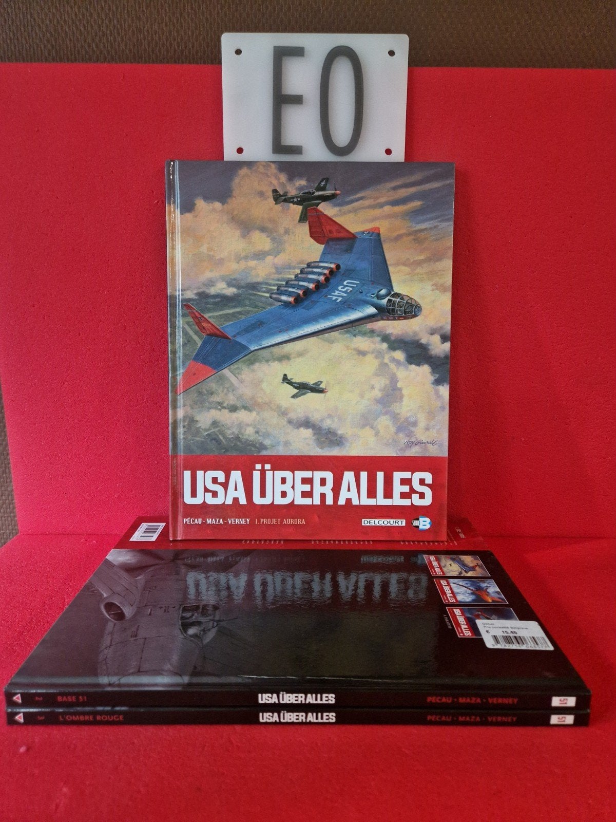 Lot de 3 bd usa uber alles 1 à 3,EO, Enlèvement ou Envoi