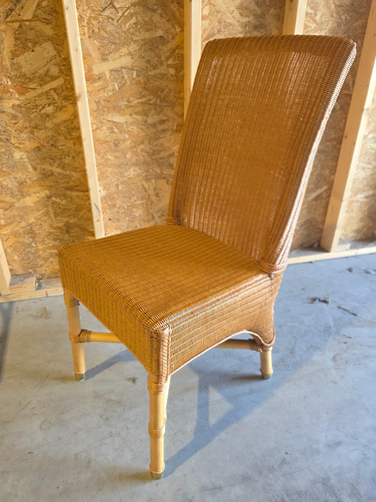 10 chaises en osier Lloyd Loom, Maison & Meubles, Chaises, Enlèvement