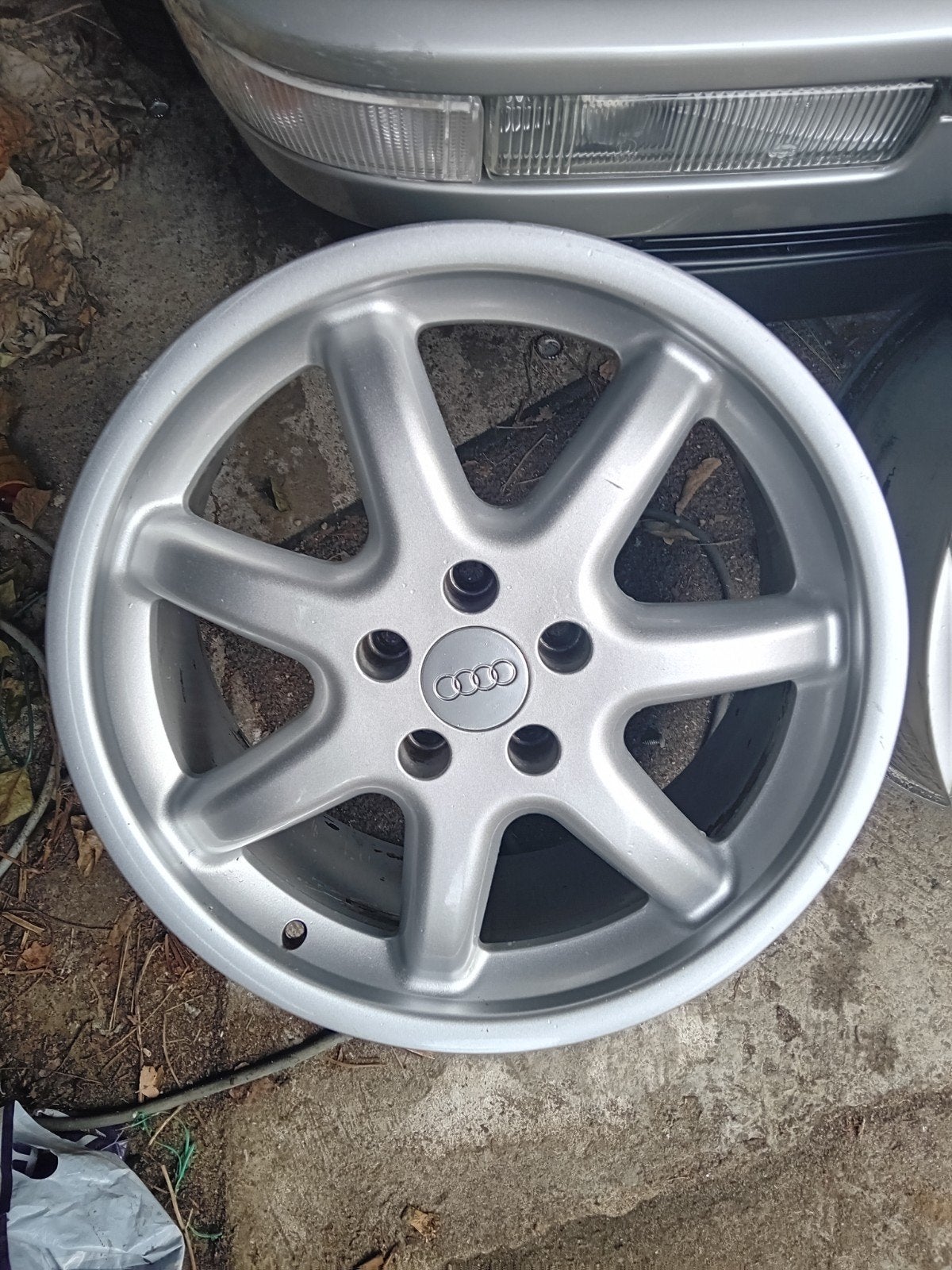 jantes Audi ronal Bolero 5x112 18", Autos : Pièces & Accessoires, Enlèvement, Utilisé, 18 pouces, Jante(s)