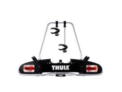 TE HUUR - Fietsendrager Thule voor 2 elektrische fietsen, Auto diversen, Fietsendragers, Ophalen, Gebruikt, 2 fietsen, Trekhaakdrager