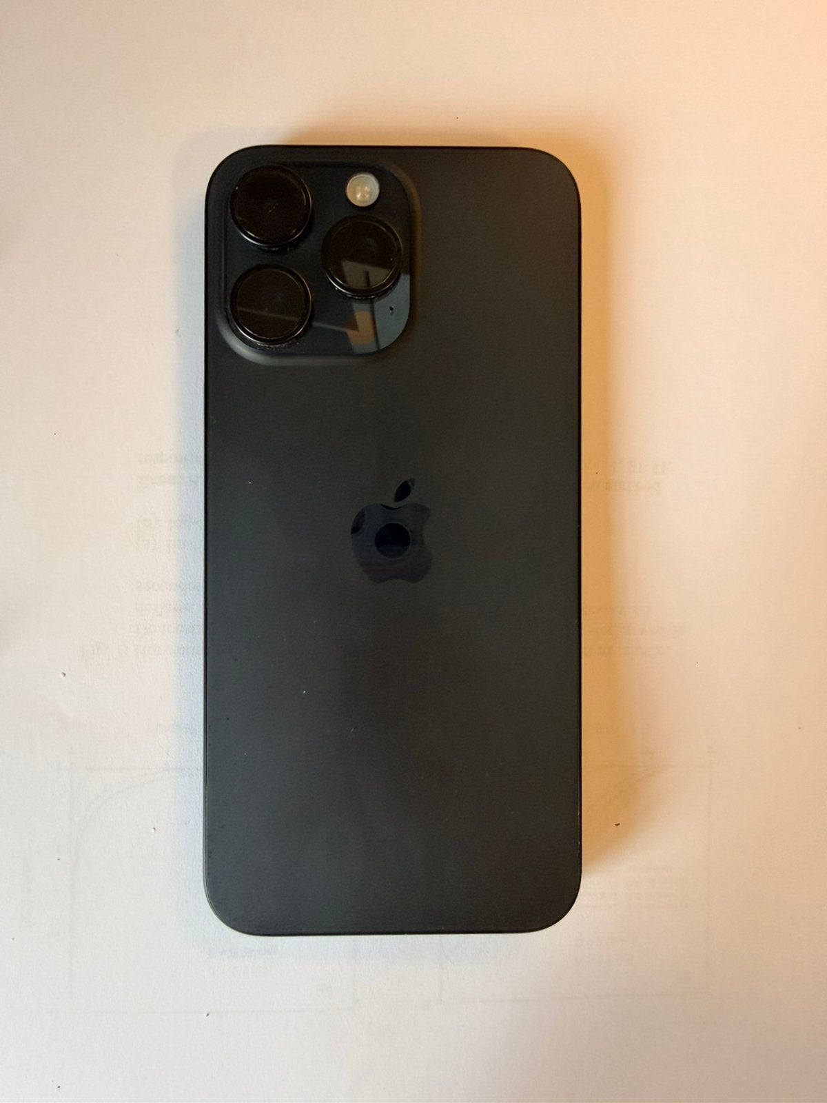 Iphone 15 pro max 256gb, Ophalen, Zo goed als nieuw, 85 %, IPhone 15 Pro Max