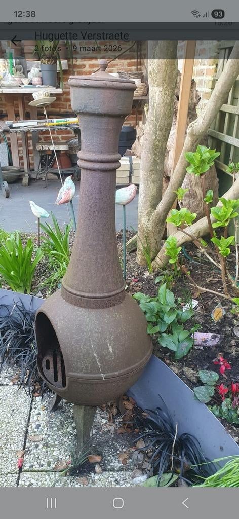 Gietijzeren  tuinhaard, Tuin en Terras, Ophalen