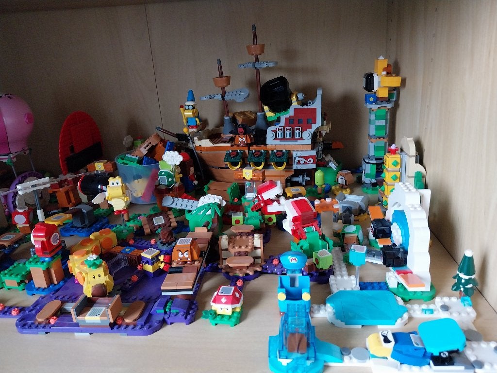 Lego mario sets, Lego, Ensemble complet, Comme neuf, Complet
