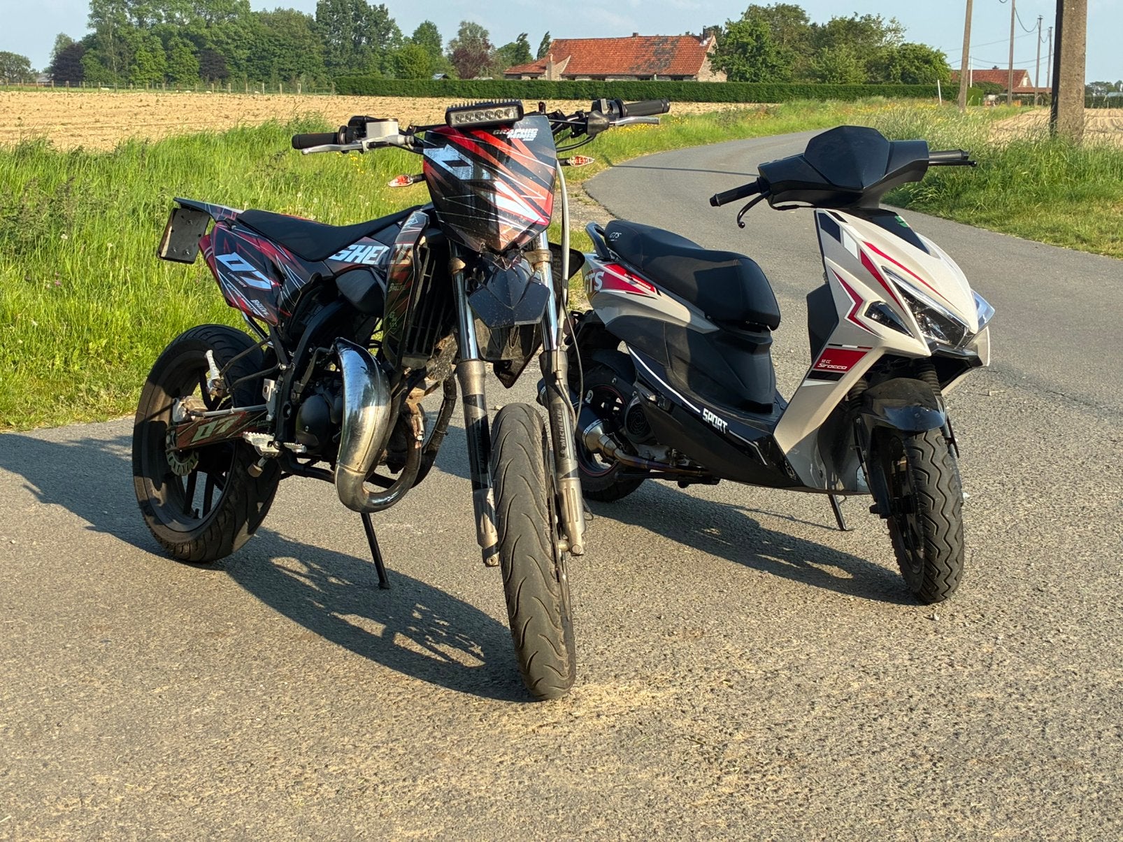 Sherco te ruil met surron lbx, Fietsen en Brommers, Brommers | Derbi, Zo goed als nieuw, Ophalen