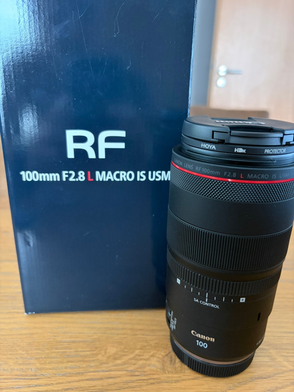 Canon RF 100mm F2.8 L MACRO IS USM, Ophalen of Verzenden, Zo goed als nieuw, Canon, Canon RF