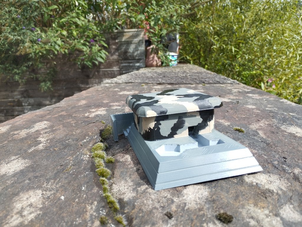 1/72 Miniatuurbunker, Ophalen of Verzenden, Nieuw, 1:50 of kleiner, Diorama
