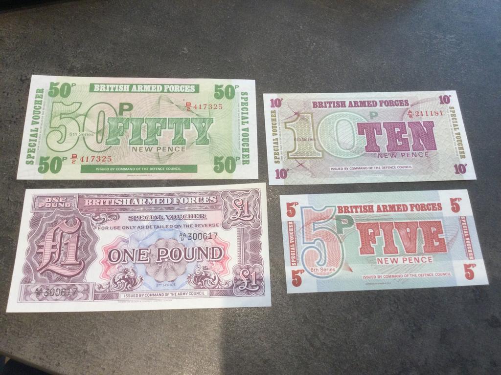 Royaume-Uni : 4 billets FDC différents, Timbres & Monnaies, Monnaies & Billets de banque | Collections, Enlèvement ou Envoi, Billets de banque