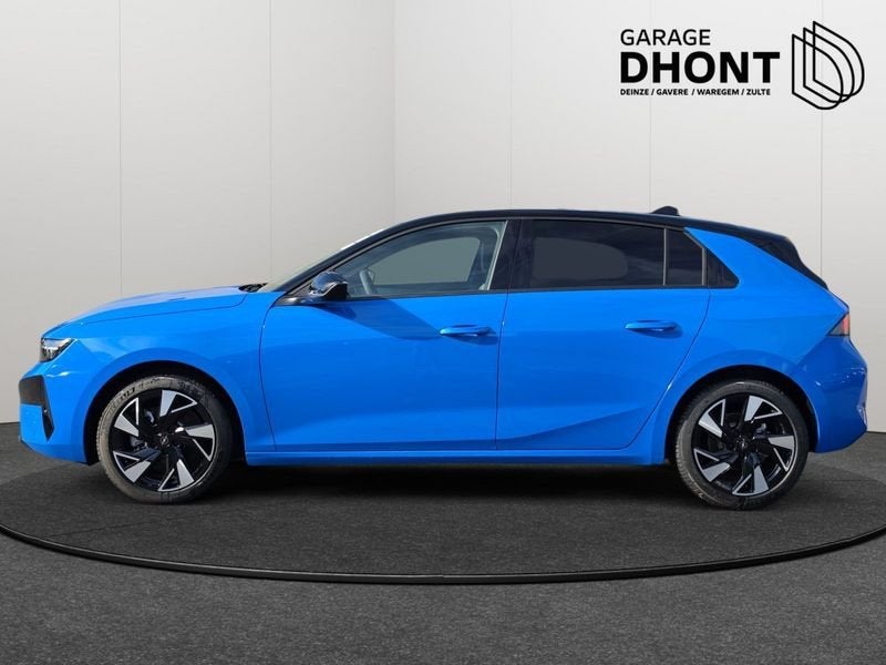 Opel Astra 5D GS - 1.2 MHEV - Automaat - 145PK, Auto's, 1199 cc, Blauw, Leder en Stof, Bedrijf
