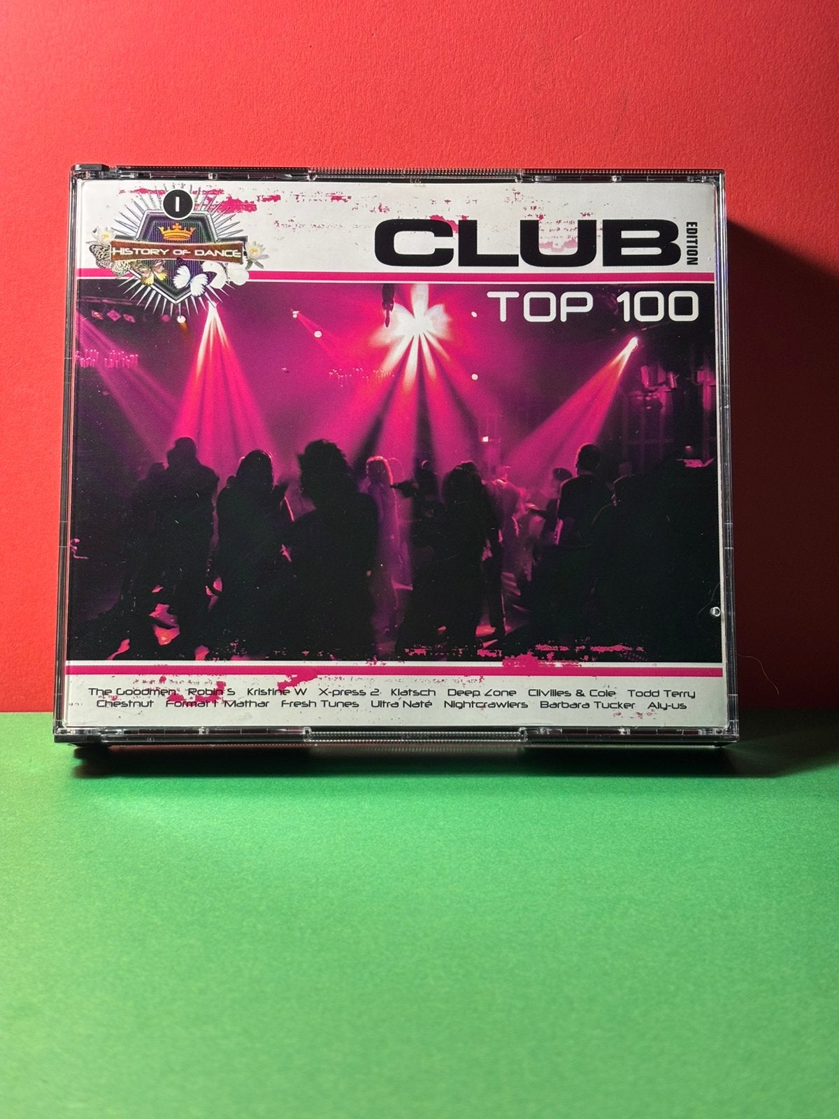History of dance 1 - club edition top 100 / 5cd box, CD & DVD, Envoi, Comme neuf, Dance