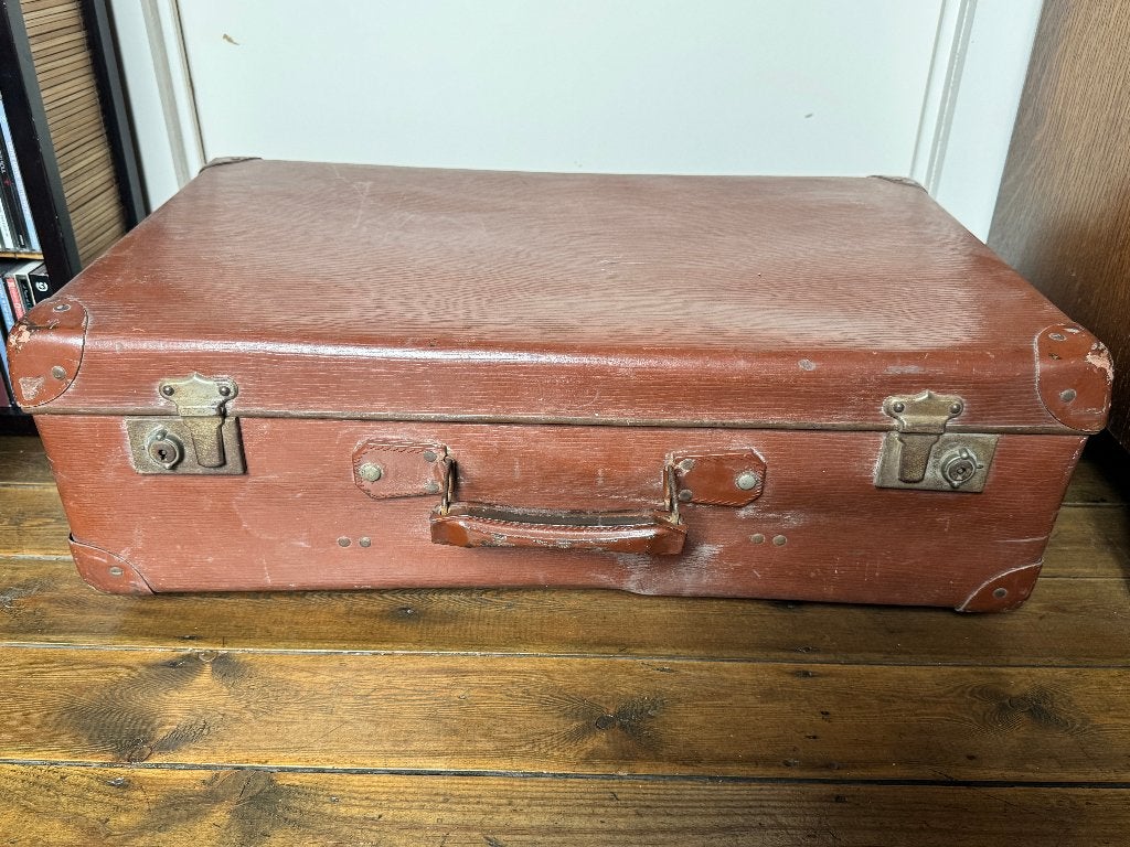 Vintage Reiskoffer – 64  37  20 cm – Mooie Retro Look, Ophalen