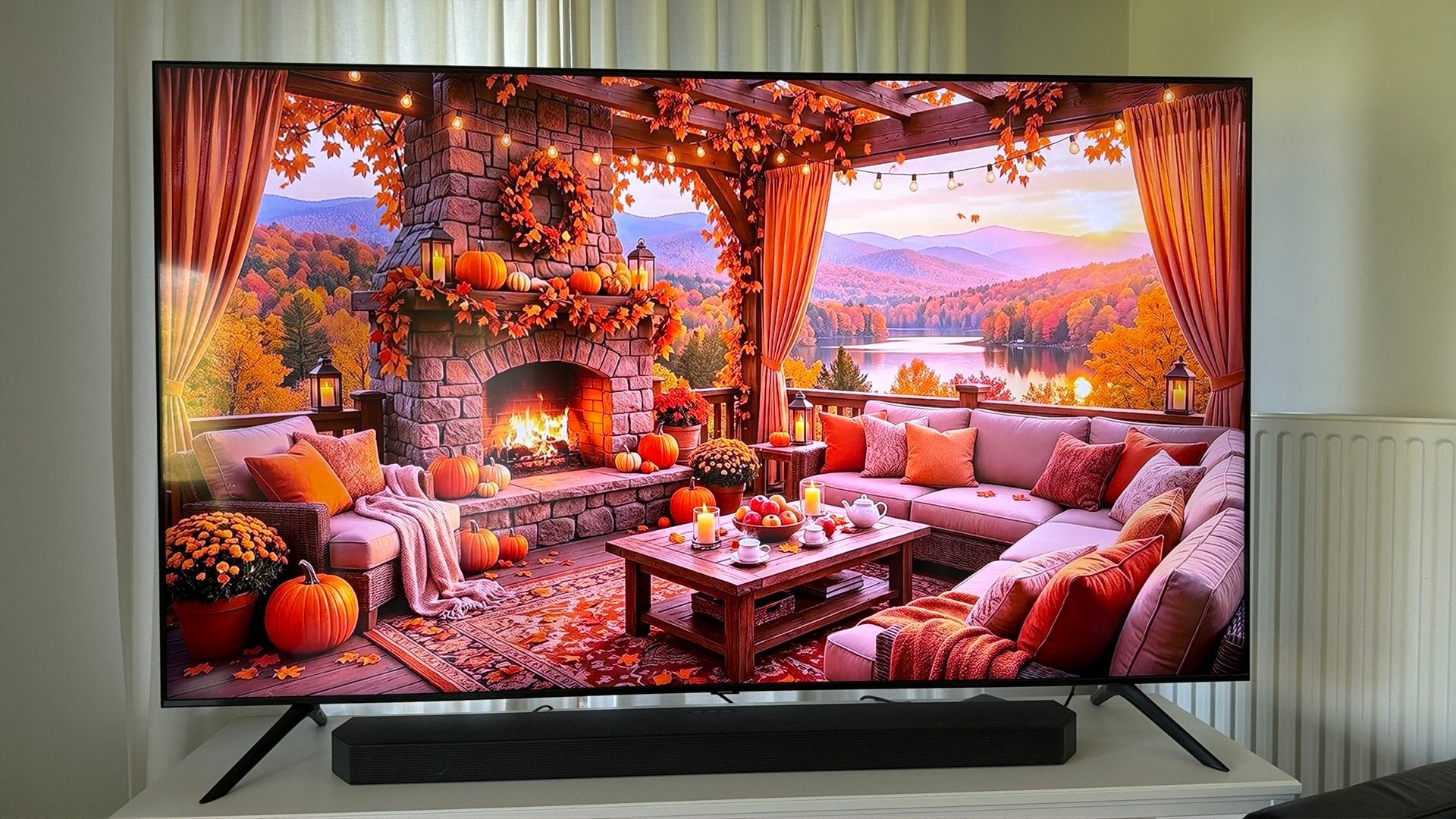 TE KOOP — 75 inch (189 cm) SAMSUNG SMART TV TV — 4K UHD, Audio, Tv en Foto, Ophalen, 50 Hz, Samsung, 100 cm of meer